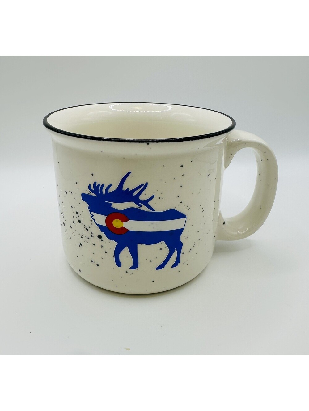 Colorado Elk Coffee Mug - similar to the Colorado State Flag Cocoa Tea Cup Mocha